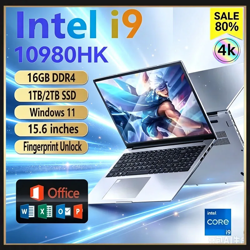 Pc Gaming Intel - 15,6 inç Taşınabilir Dizüstü Bilgisayar, Intel