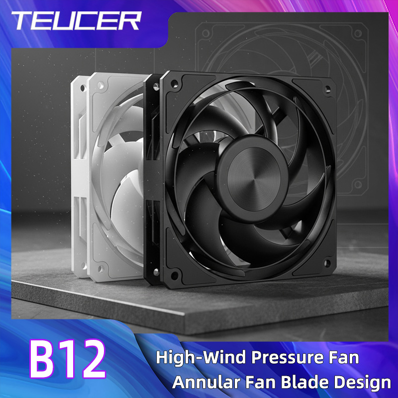 Pc Water Cooling - TEUCER Bilgisayar CPU Soğutucu Fanı 120mm