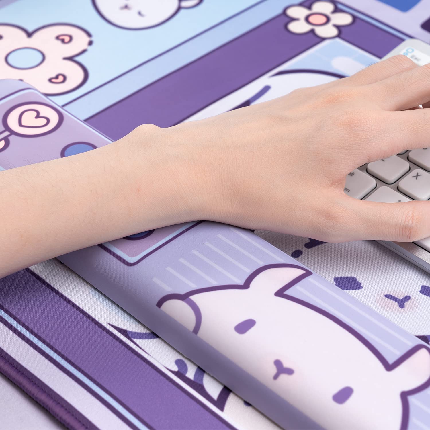 Büyük Kawaii oyun Mouse Pad se - Pc Gaming Pink incelemesi ve fiyatı